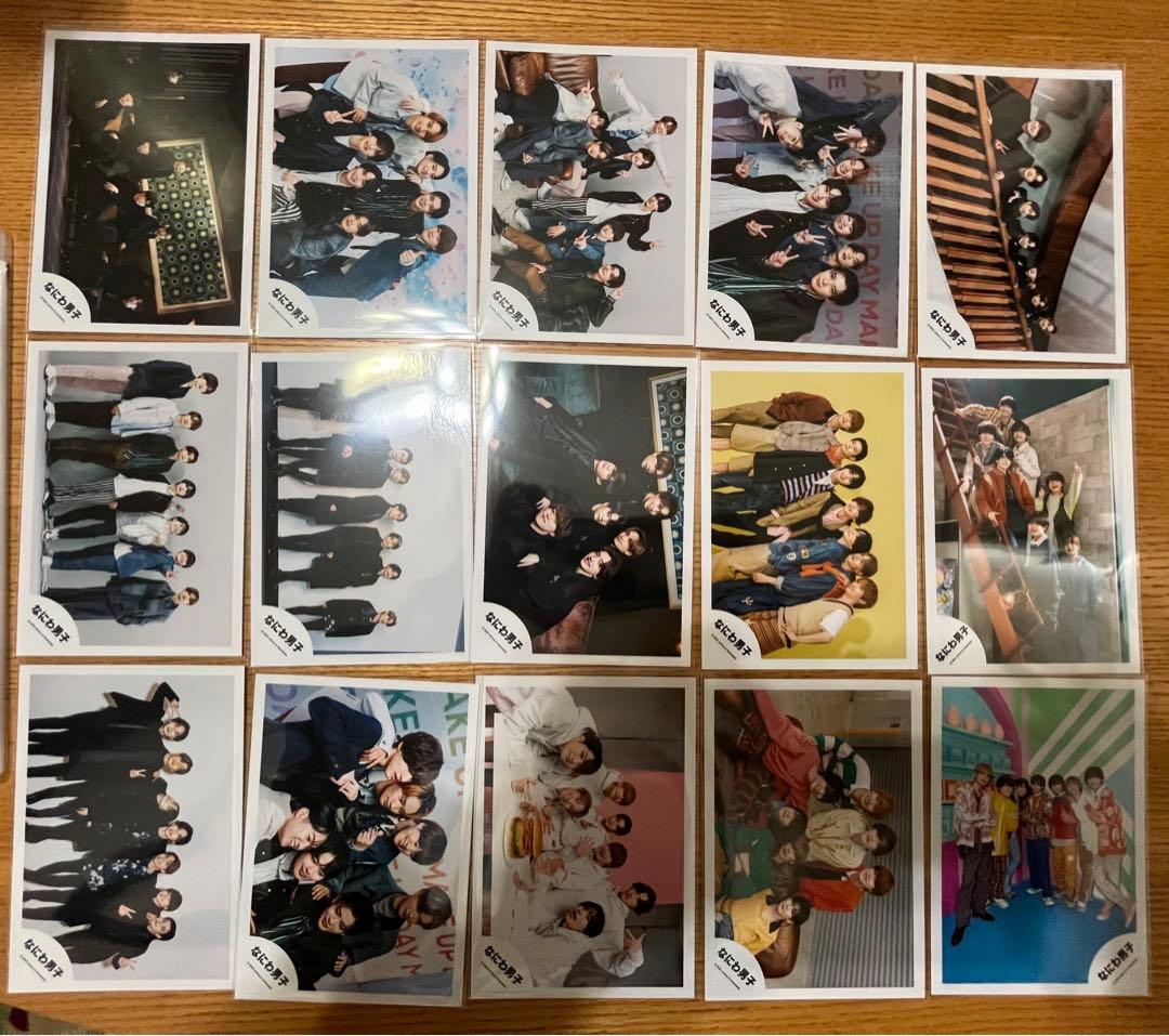 なにわ男子 集合 生写真 公式写真 138枚