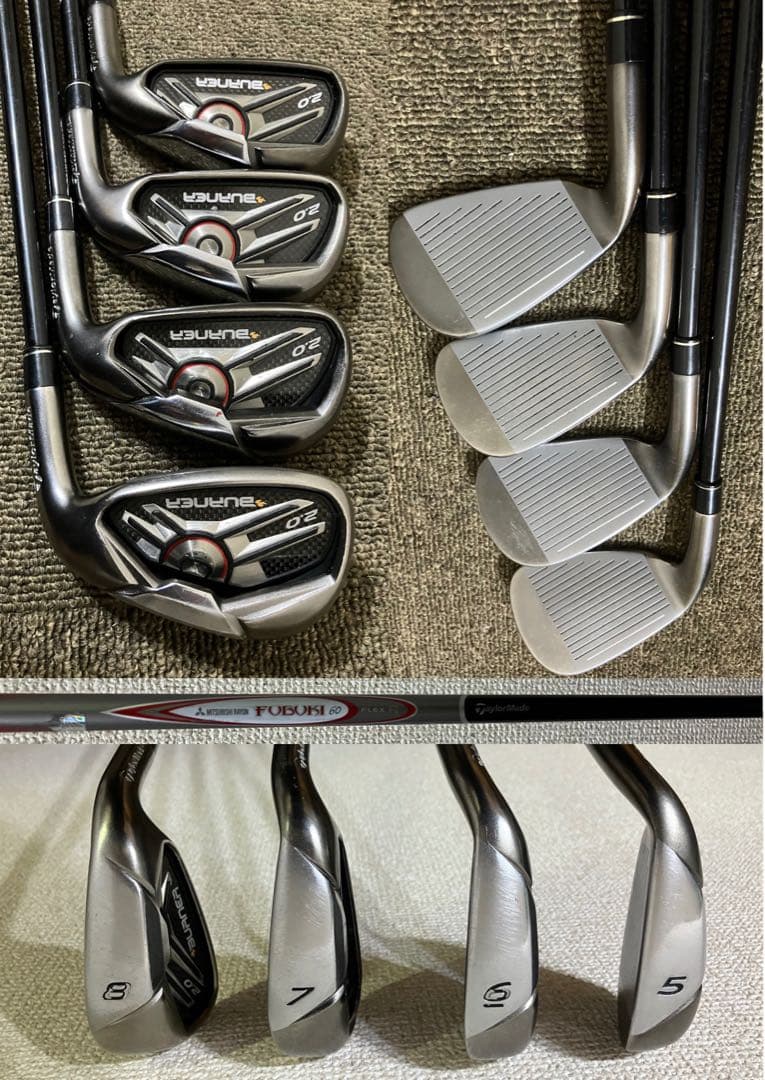 Taylor Made BURNUR メンズゴルフクラブセット 12本