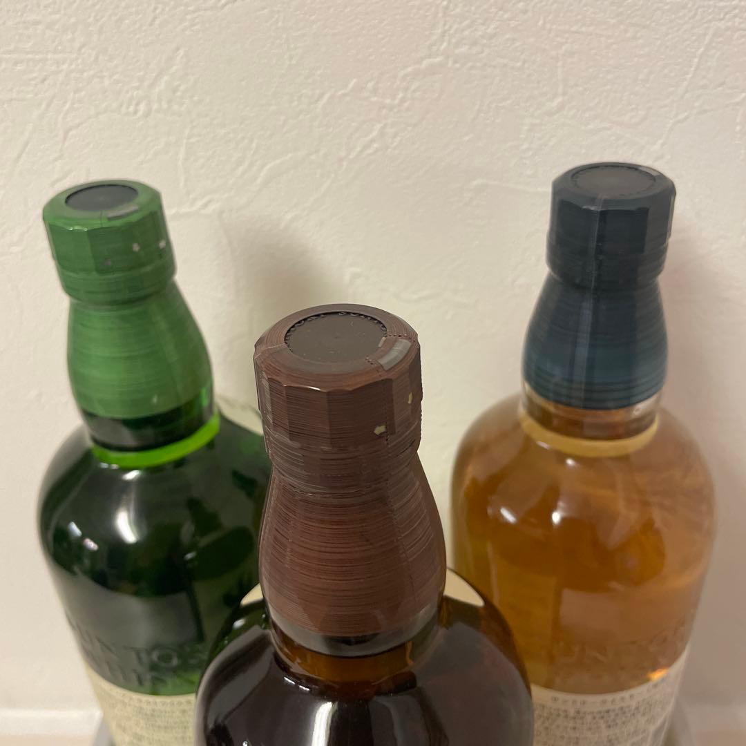 モルトウイスキー 3本セット　山崎　白州　知多