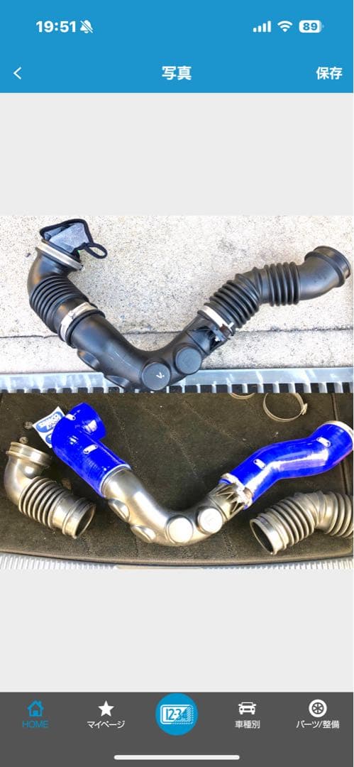 SAMCO インテークパイプWRXS4 レヴォーグ レガシィアウトバック等に