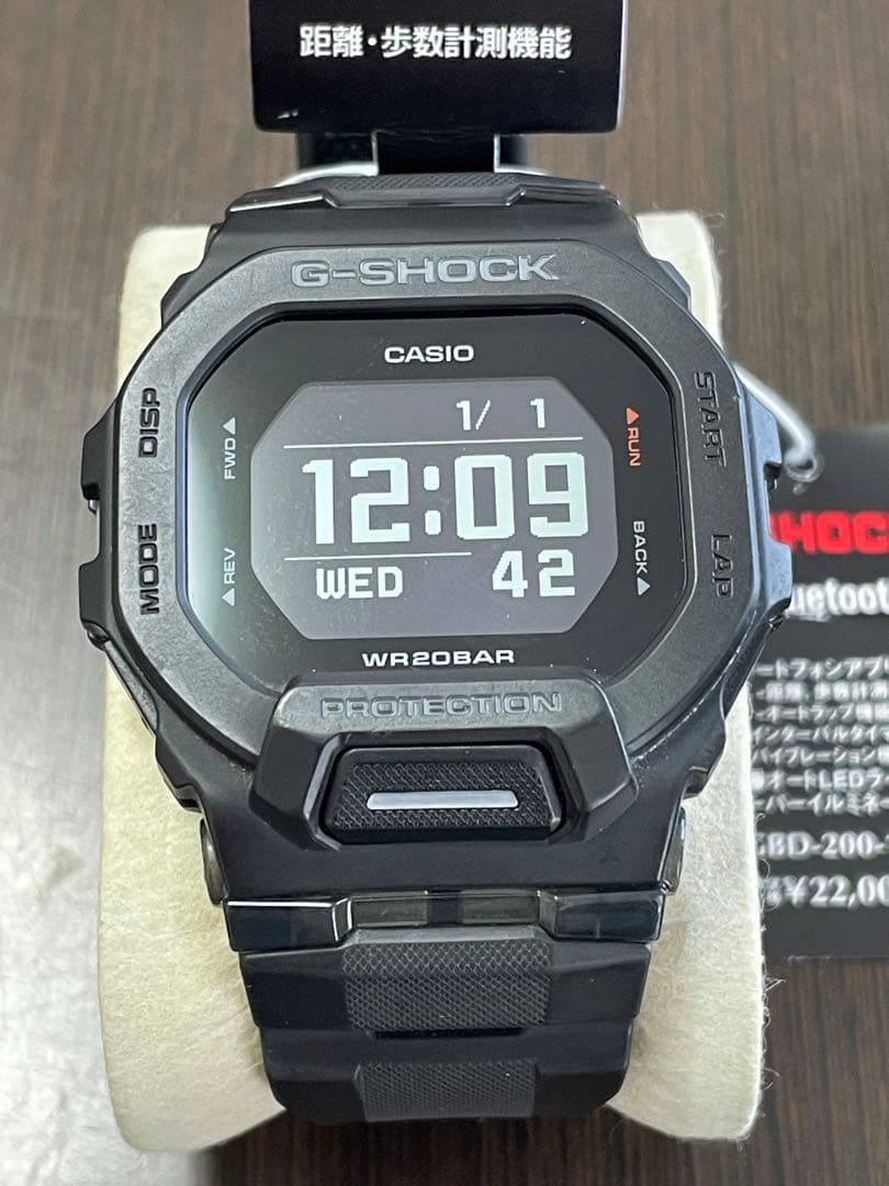 CASIO G-SHOCK GBD-200-1JF ブラック