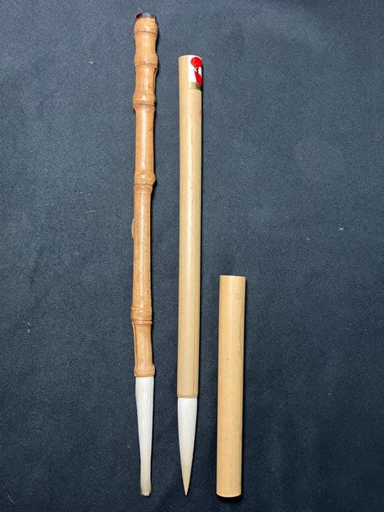 未使用 筆2本 火牌 5号蓋峰 上海工藝 / 延年益寿 中国