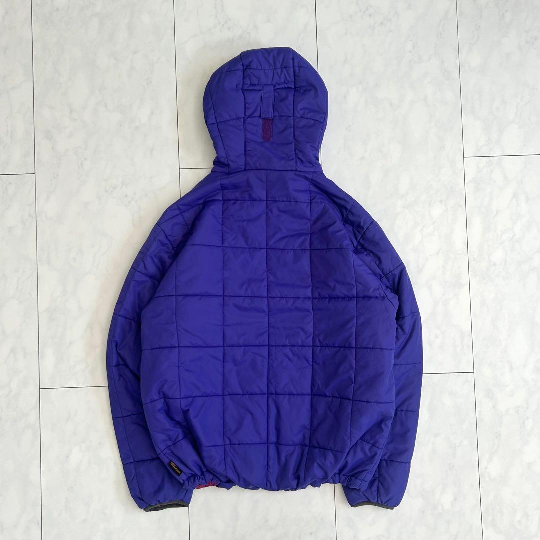Columbia hooded puffer jacket リバーシブル　00s