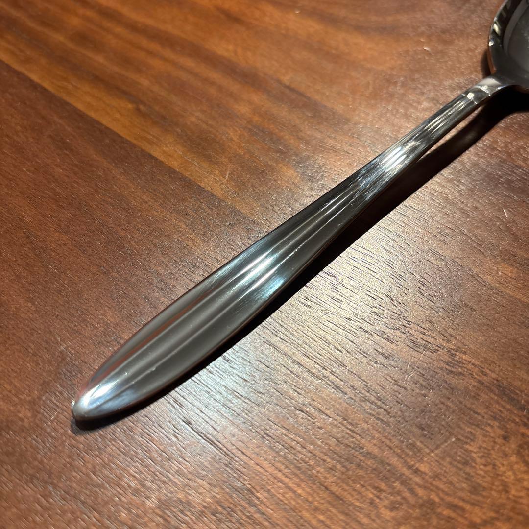 LUCKYWOOD ステンレスカトラリーセット5客+サービングセット