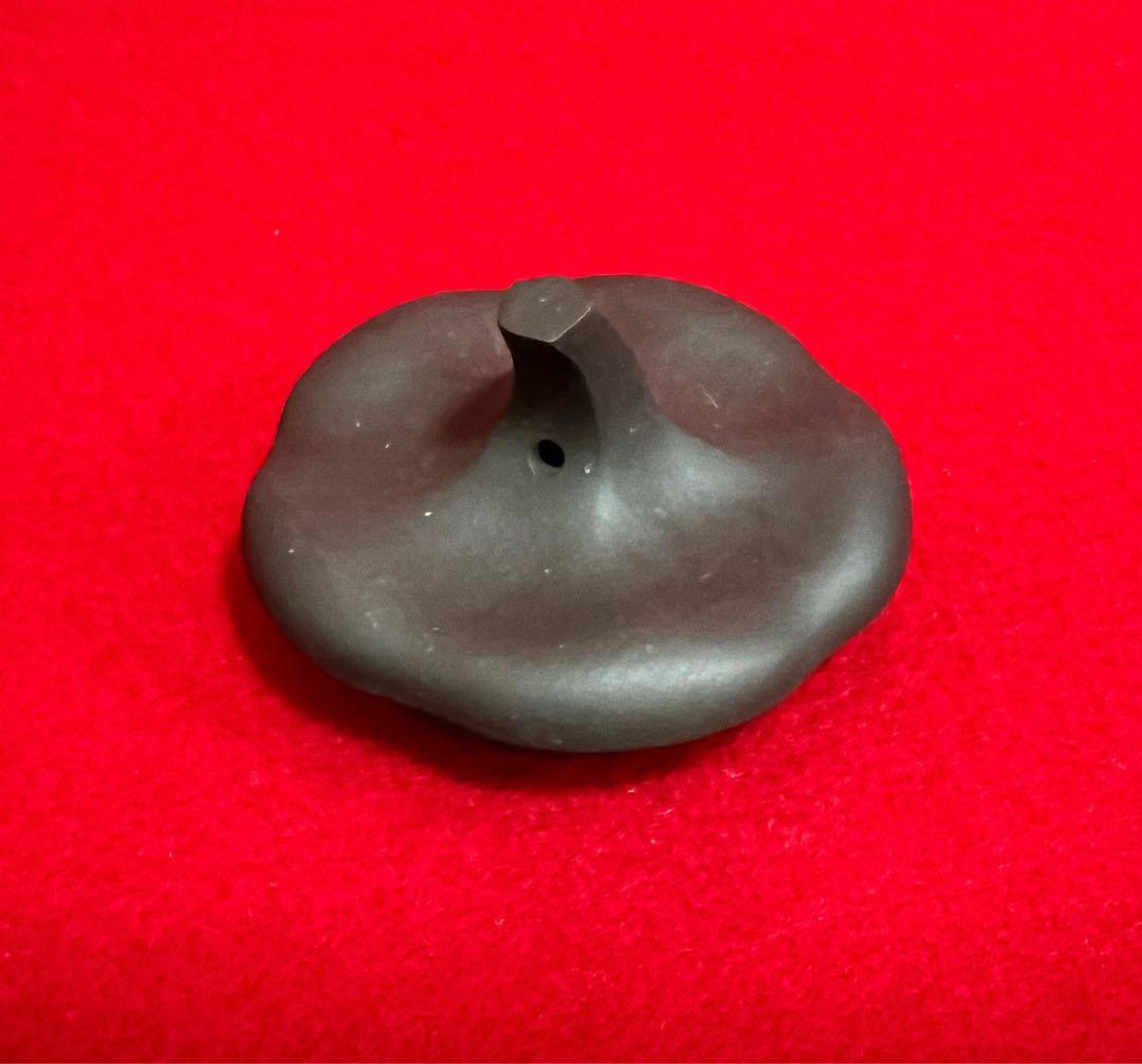 中国美術 中国宜興 柿扁壺　紫砂壺　紫砂茶壺 茶器 茶道具