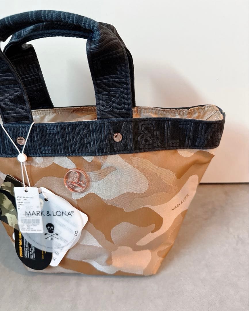 新品 ☆ MARK&LONA カートバッグ ラウンド トート マーク&ロナ 正規