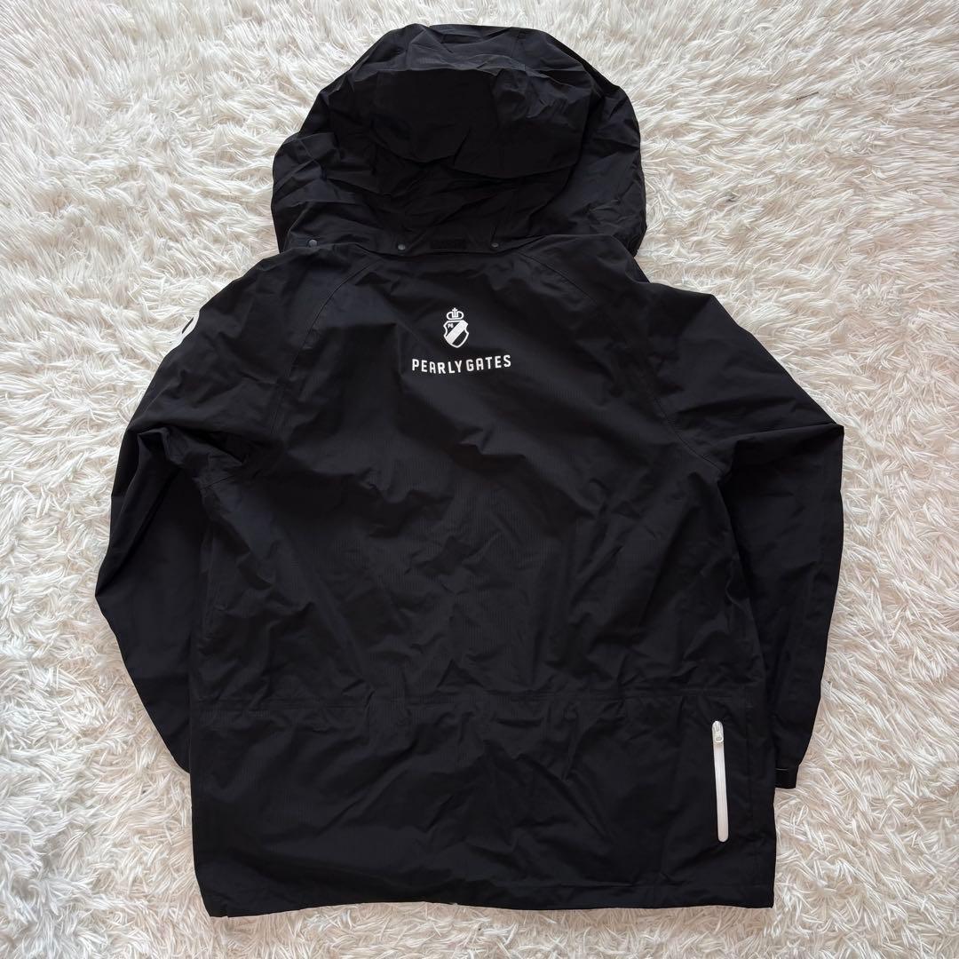 パーリーゲイツ ブルゾン パーカー ベスト ボア ナイロン ブラック 防風