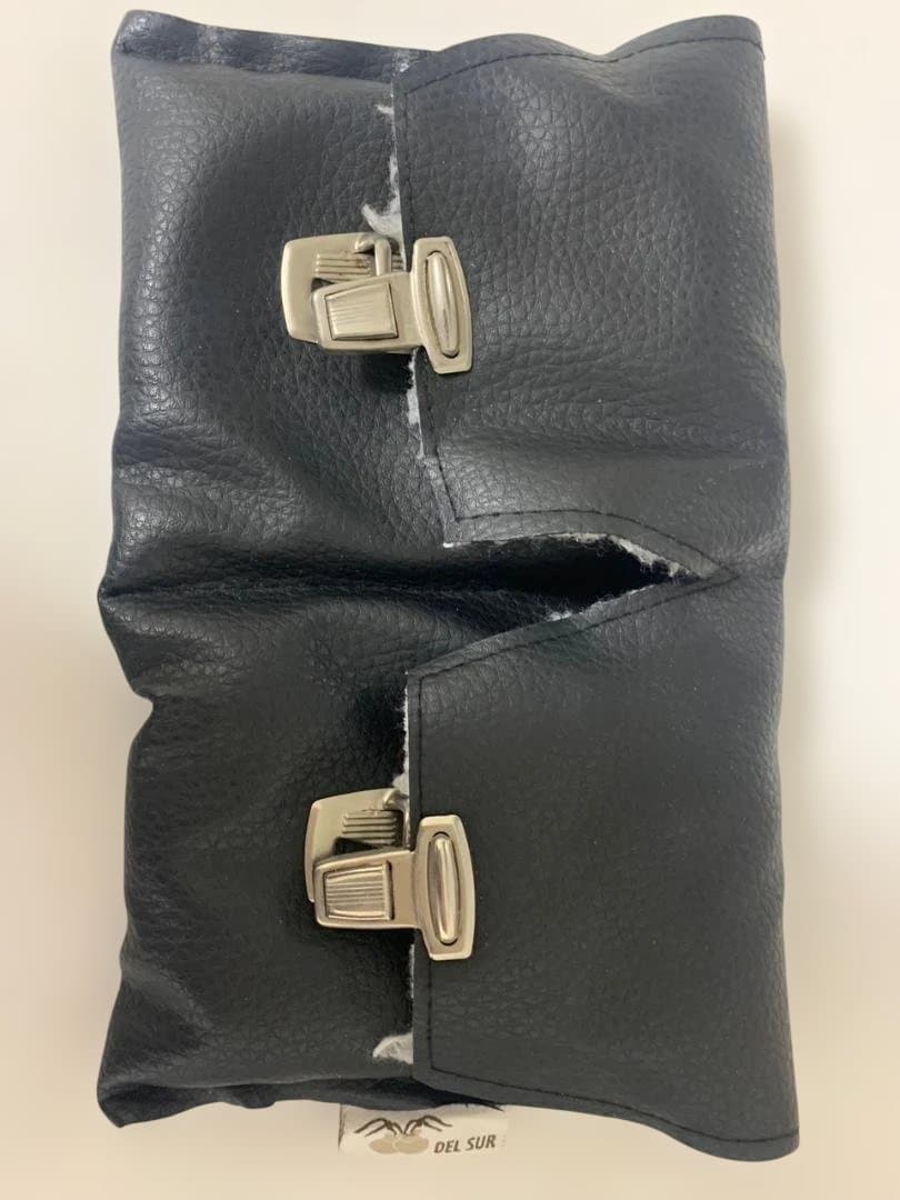 DEL SUR 黒 カスタネット ストラップ付き