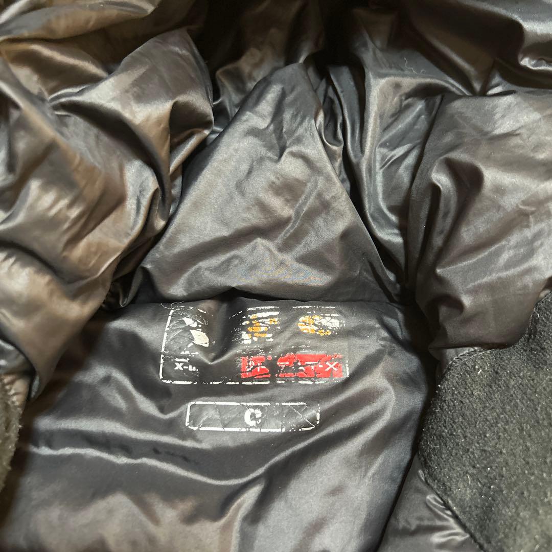 old X-united 黒　ブラック　ダウンジャケット　古着 90s