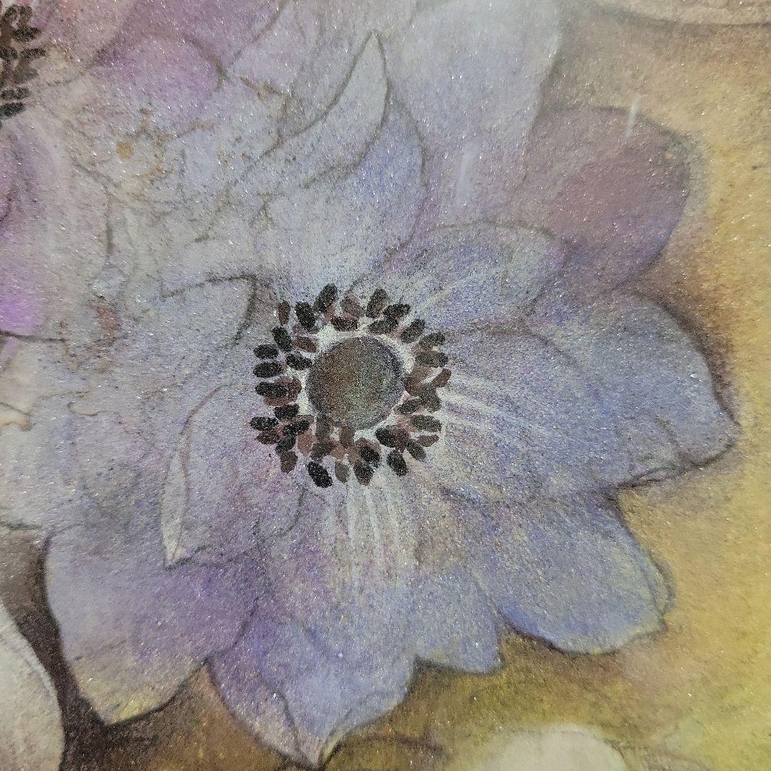 ⭐️日本画　春風の花⭐　関菜穂子