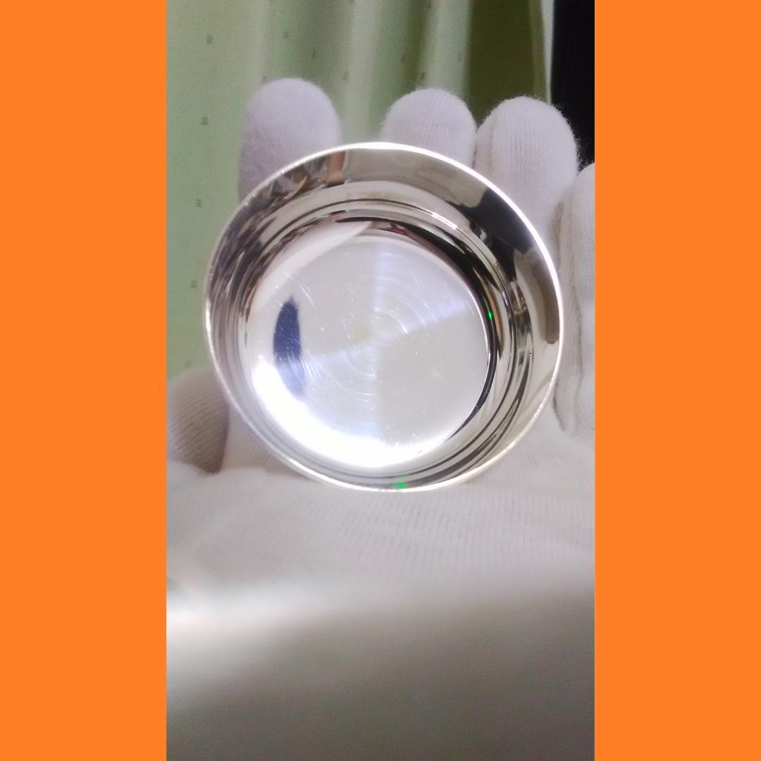 純銀 シルバー SILVER 約100g 銀製 佛飯器 仏壇 仏具 仏飯器