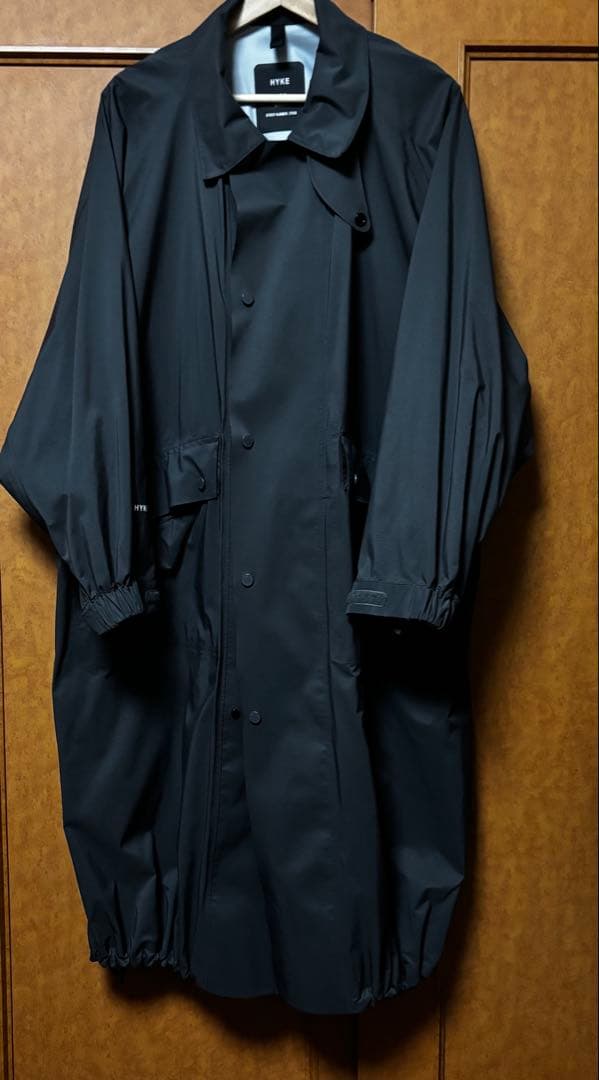 HYKE × SUPER A MARKET ライディングロングコート　サイズ2