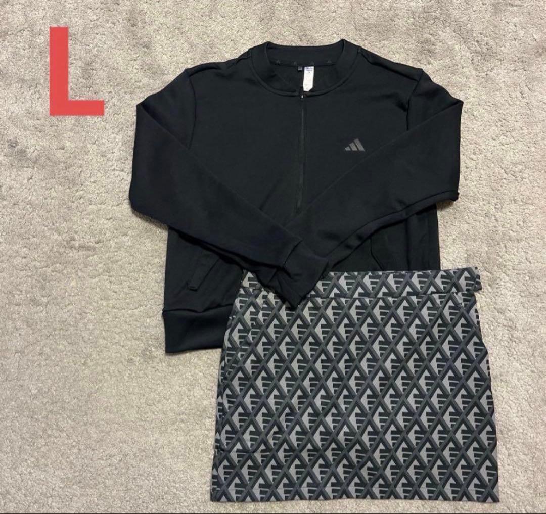 アディダスゴルフ⛳️スカートレディースセットアップサイズL