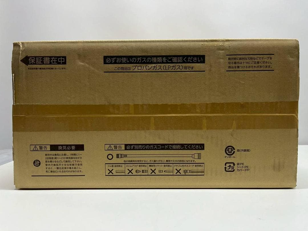 【新品】ノーリツ ガスファンヒーター GFH-4006S-W5　LPガス