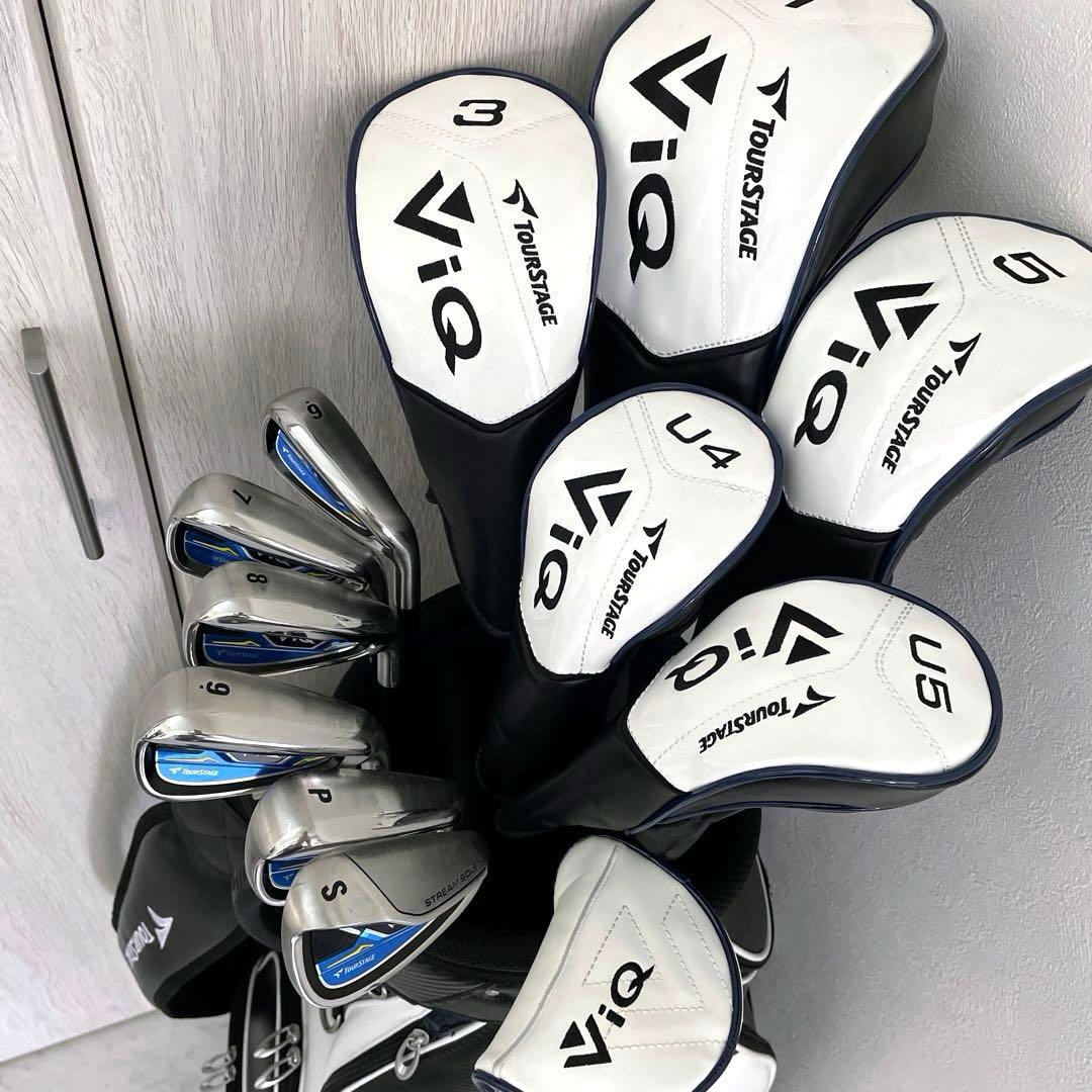 未使用に近い　最新2023モデル　メンズ　ブリヂストン　ツアーステージ　VIQ