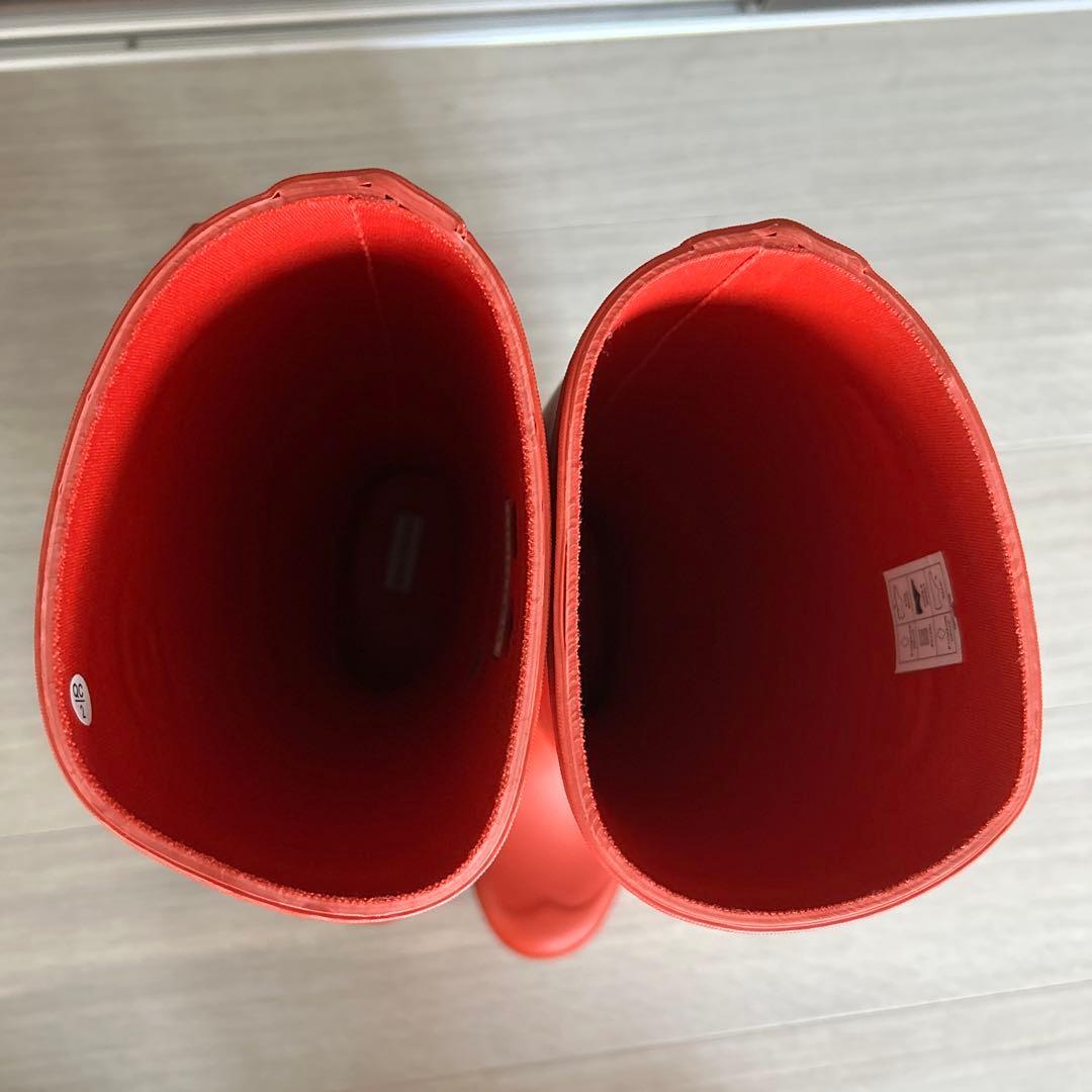 HUNTER ハンター レインブーツ ロング 長靴 オリジナルトール レッド系