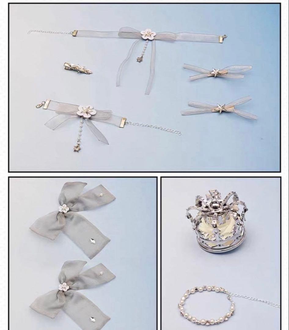 NIKKE ニケ シンデレラ ガラスのプリンセス コスプレ 衣装 ウィッグ