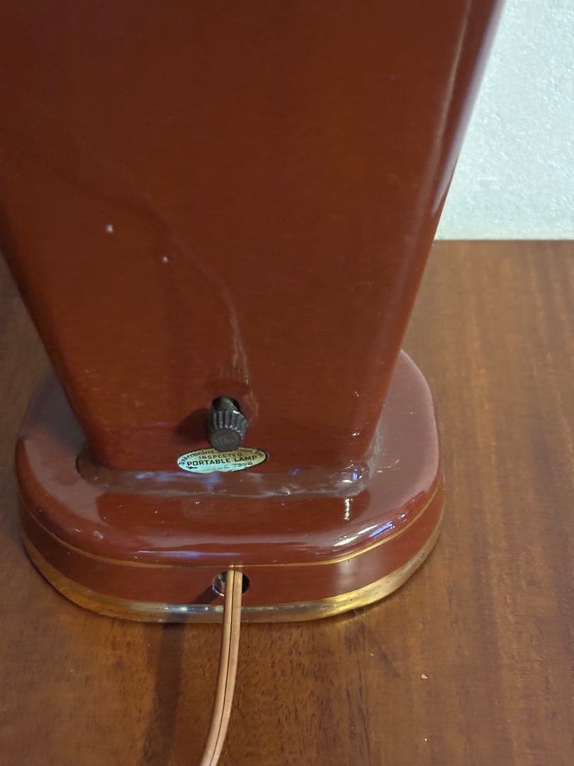 1950年代　TWO FACE ランプ　ミッドセンチュリー　ヴィンテージ