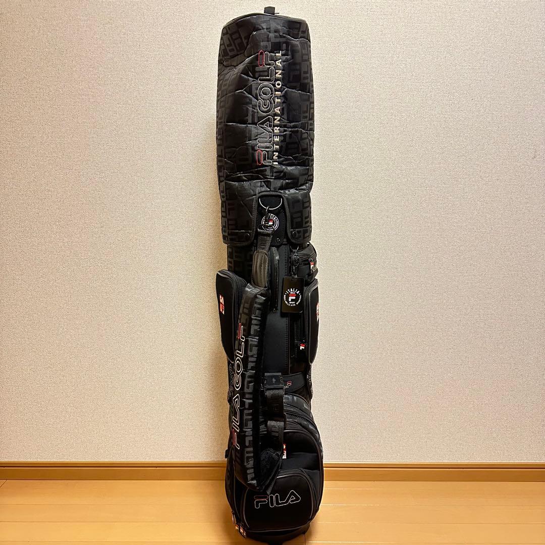 美品✨FILA GOLF✨キャディバッグ✨ネームプレート付