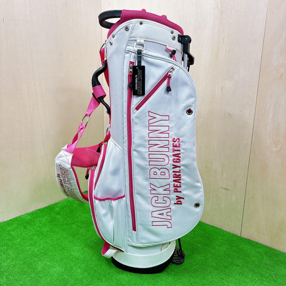 JACK BUNNY キャディバッグ スタンド式 軽量 パーリーゲイツ