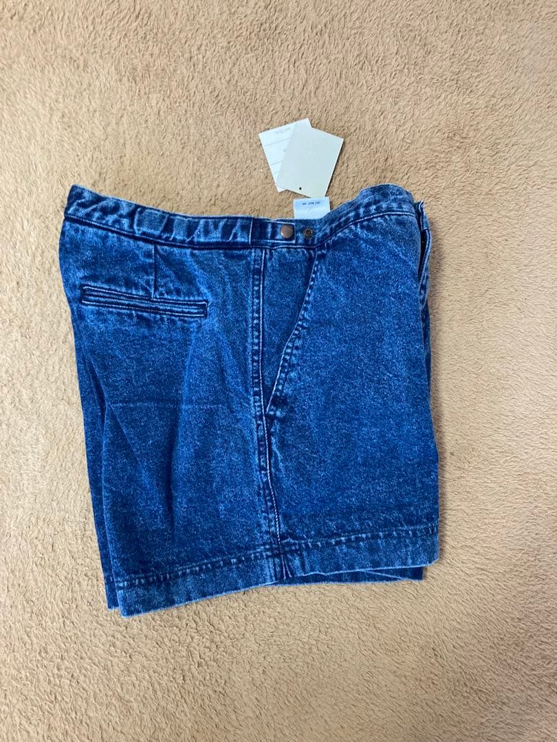 デッドストックNikeアガシvintageナイキ90年代デニムショーツ90s