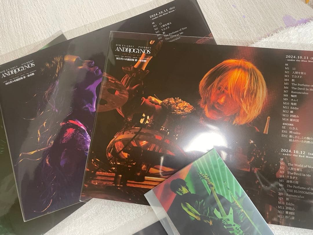 ANDROGYNOS　DIR EN GREY ラッフルくじ セット