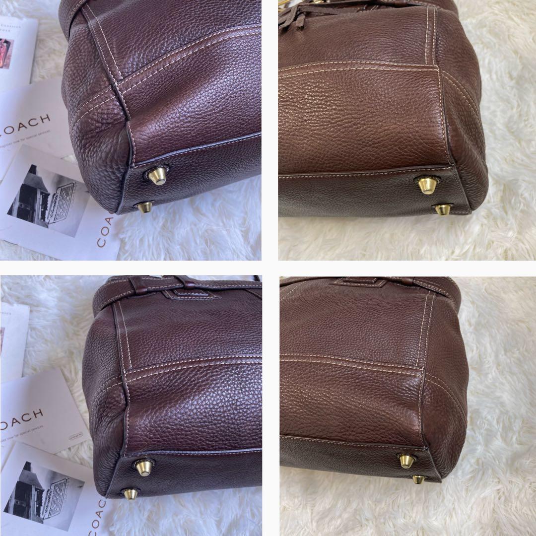 極美品 vintage coach old archive y2k ミニボストン