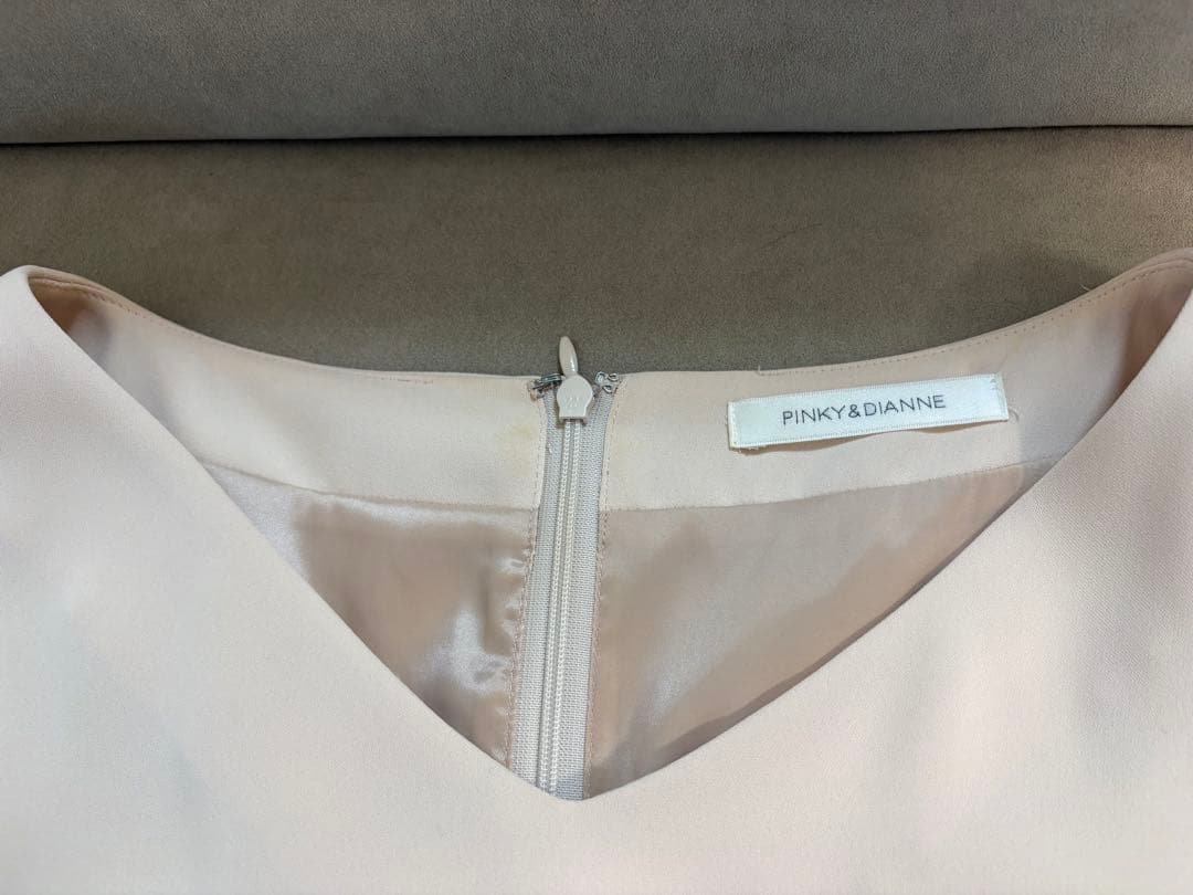 ピンキーアンドダイアン　バイカラー ブロックワンピース