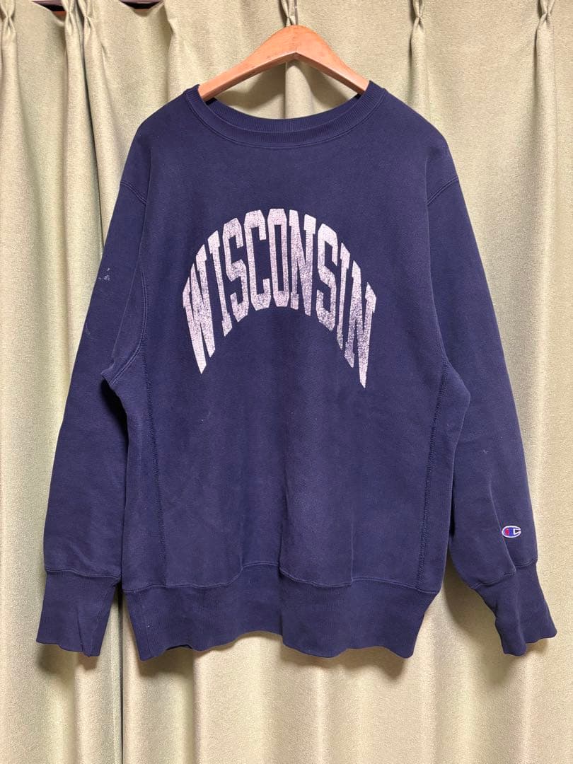 90s champion reverse weave “WISCONSIN”
