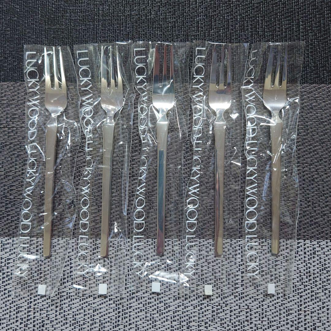 G①②③F②③ラッキーウッド　スカンジナビア　カトラリーセット