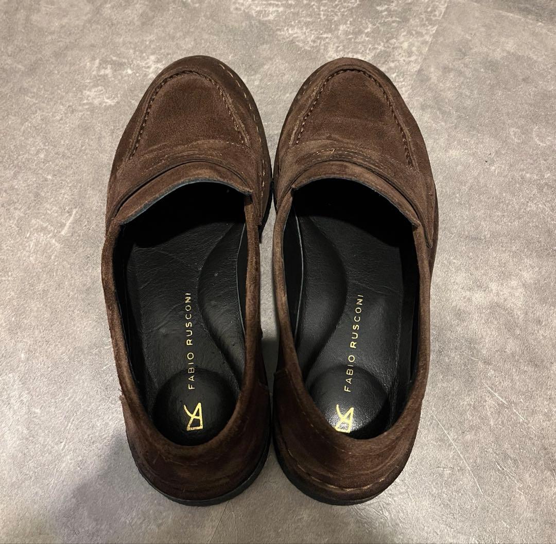 【EDIT. FOR LULU】FABIO RUSCONI スエードローファー