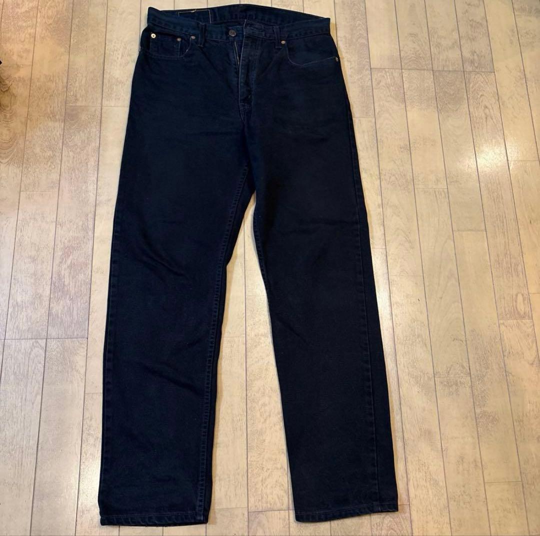 ビンテージLEVI'S　615 W33 L32 ブラックデニム
