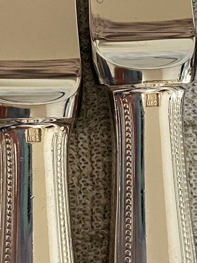 Christofle クリストフル パールシリーズ バターナイフ 4本セット