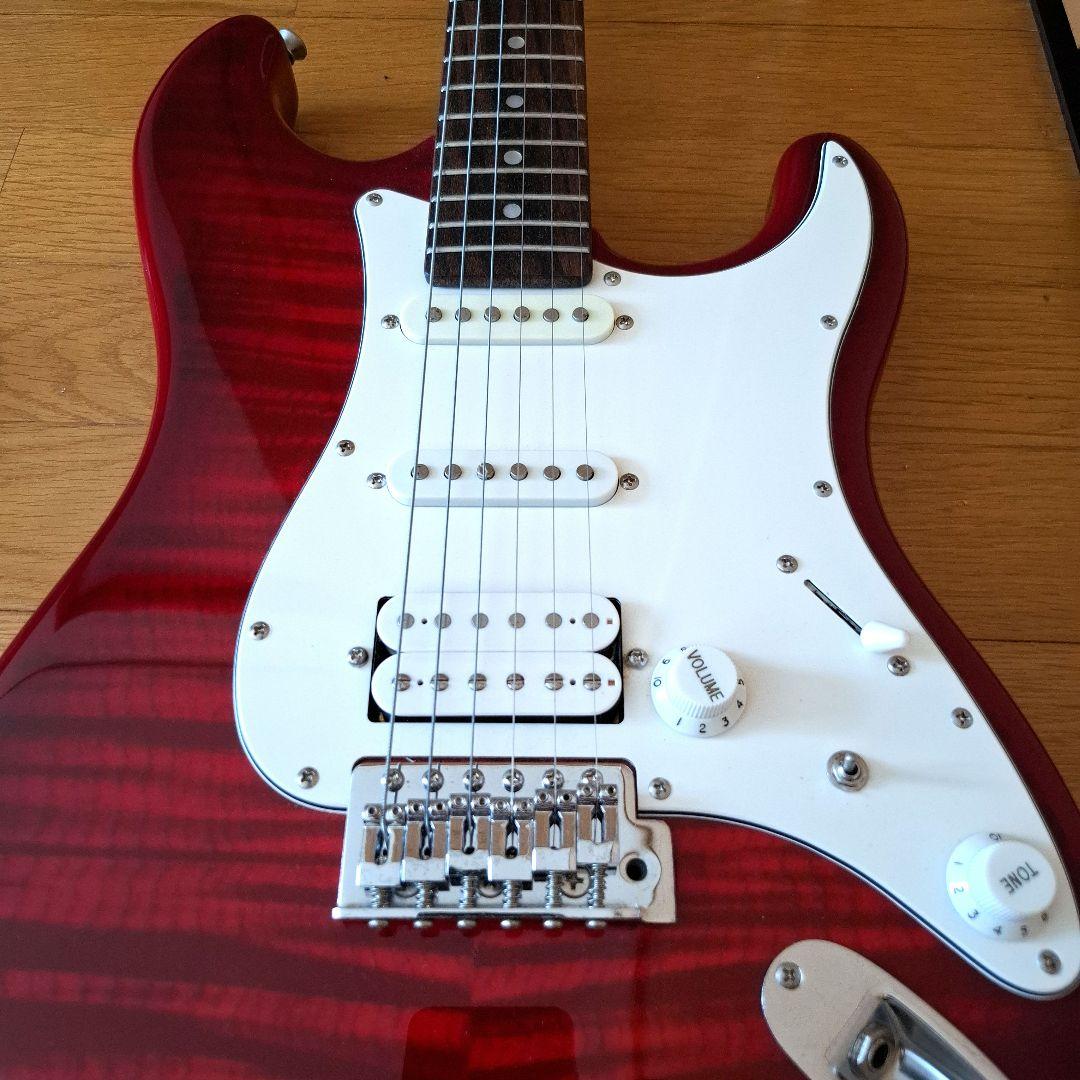 BUSKER'S BST-3H エレキギター ソフトケース付