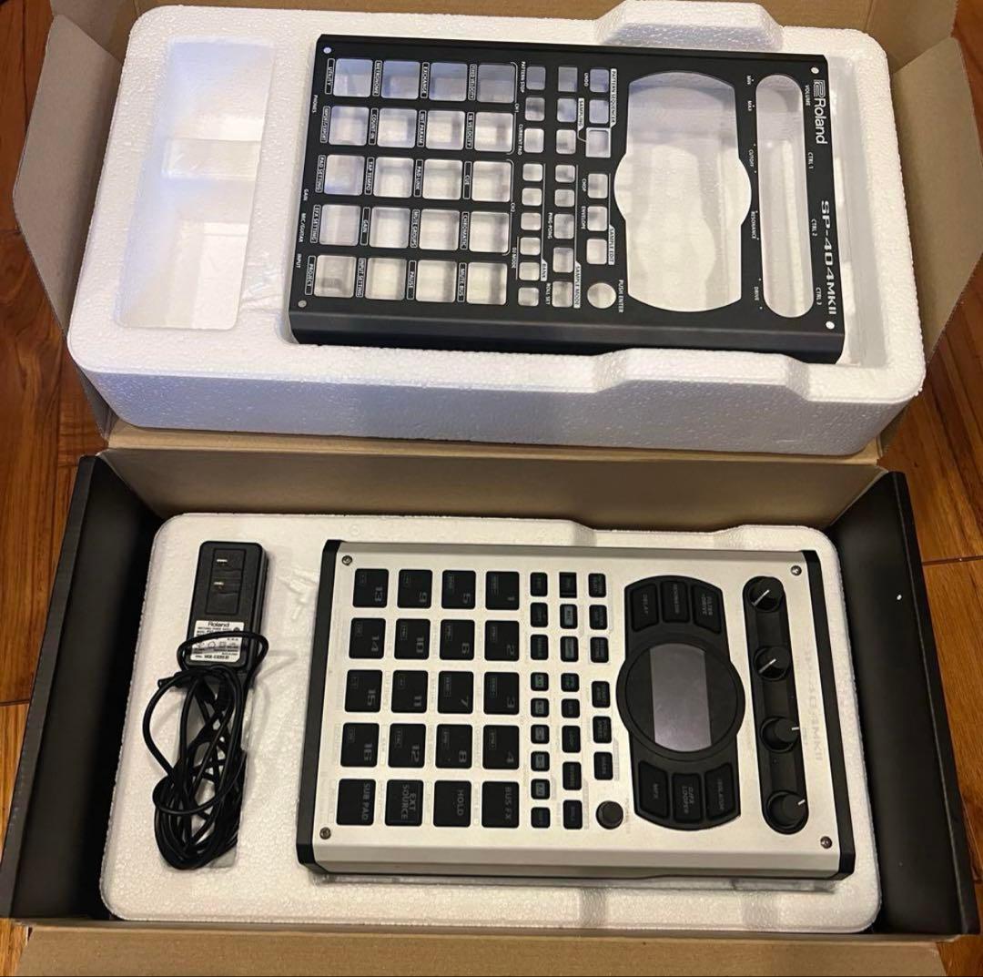 早い物勝ち！sp404mk2 メタルフェイスプレート付純正プレートも同梱　美品