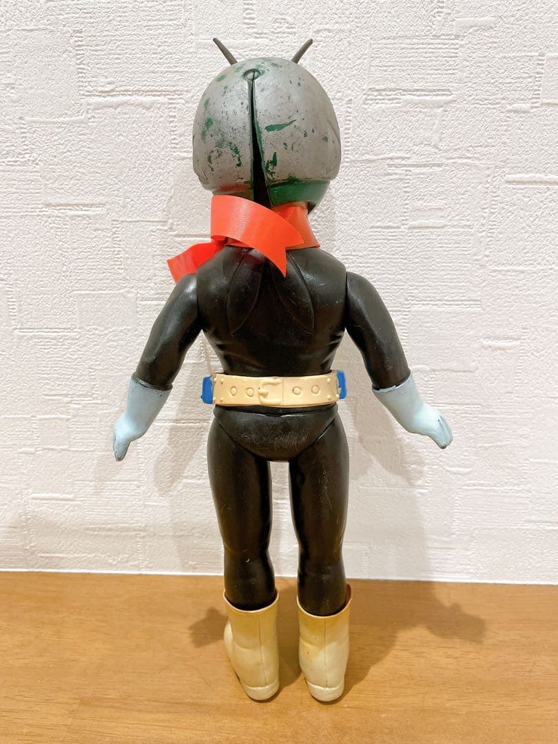 旧バンダイ　仮面ライダー　スタンダードソフビ　ポピー　当時物　面取れ　入手困難