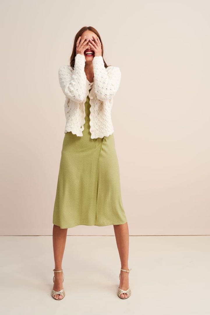 【美品】 Rouje Paris ルージュ カーディガン ニット フランス