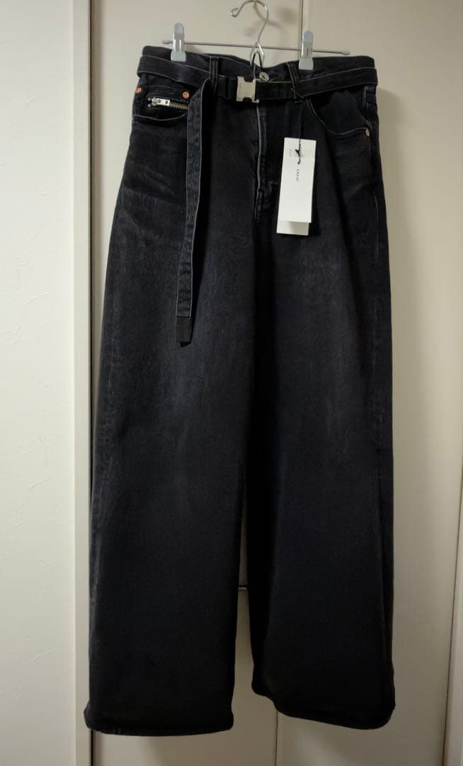 sacai Wide Denim Pants サイズ1