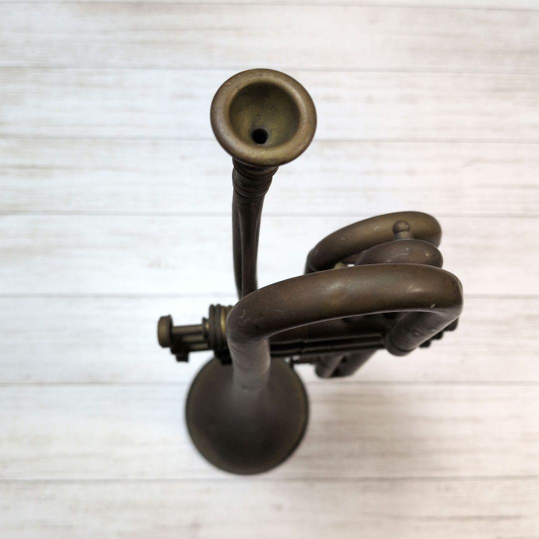 アンティークトランペット 　インテリア置物（詳細不明 動作未確認） ジャンク品