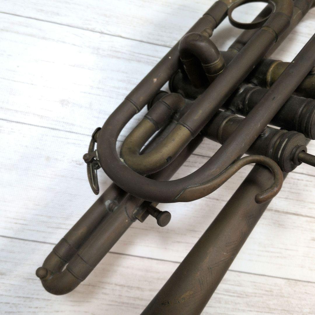 アンティークトランペット 　インテリア置物（詳細不明 動作未確認） ジャンク品