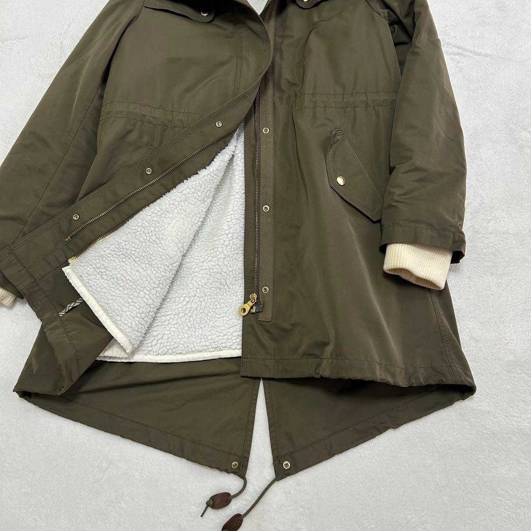 良品✨3way✨バーバリーブルーレーベル ライナー　フード　ボア　モッズコート