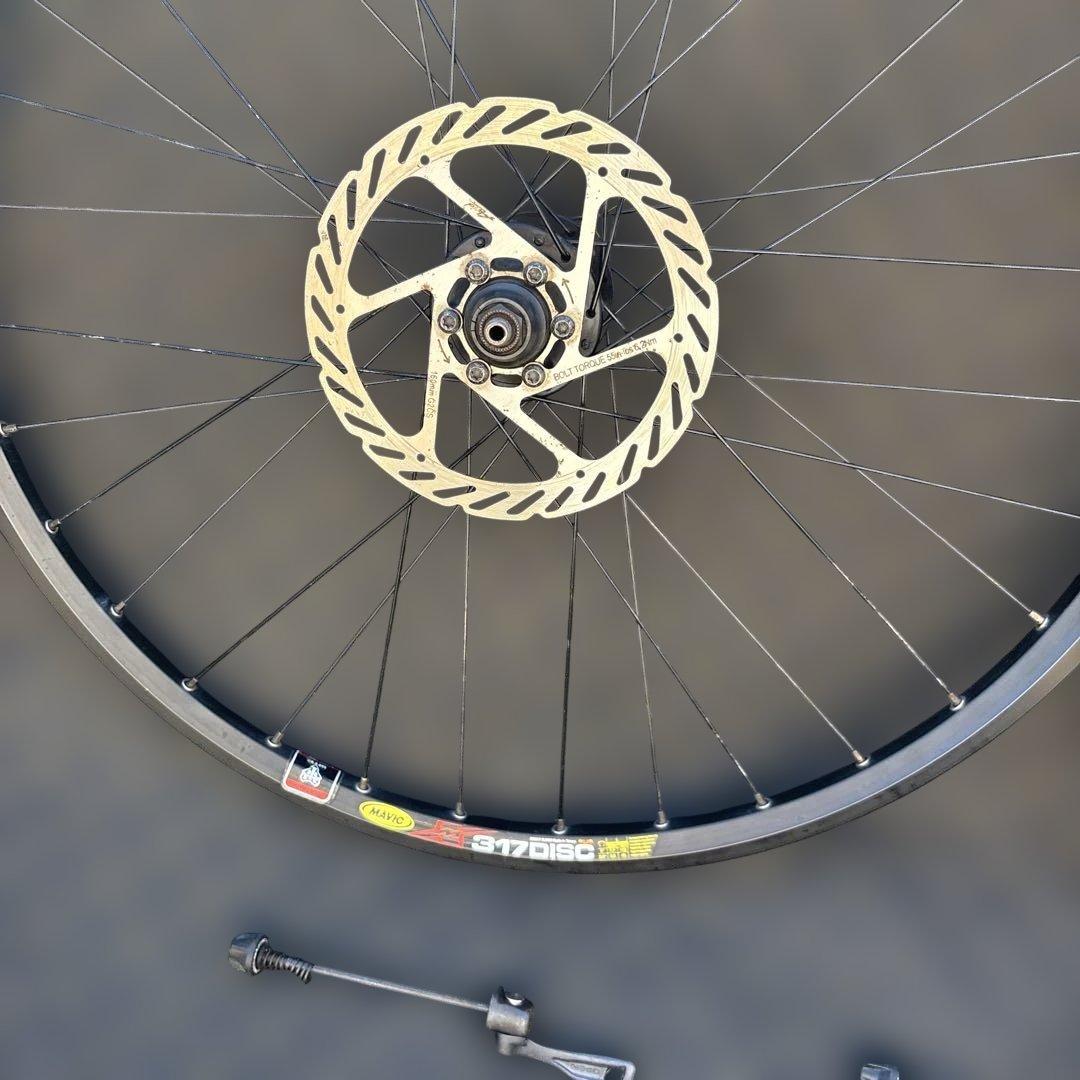 Mavic 317 DISC 26インチ 完組ホイール