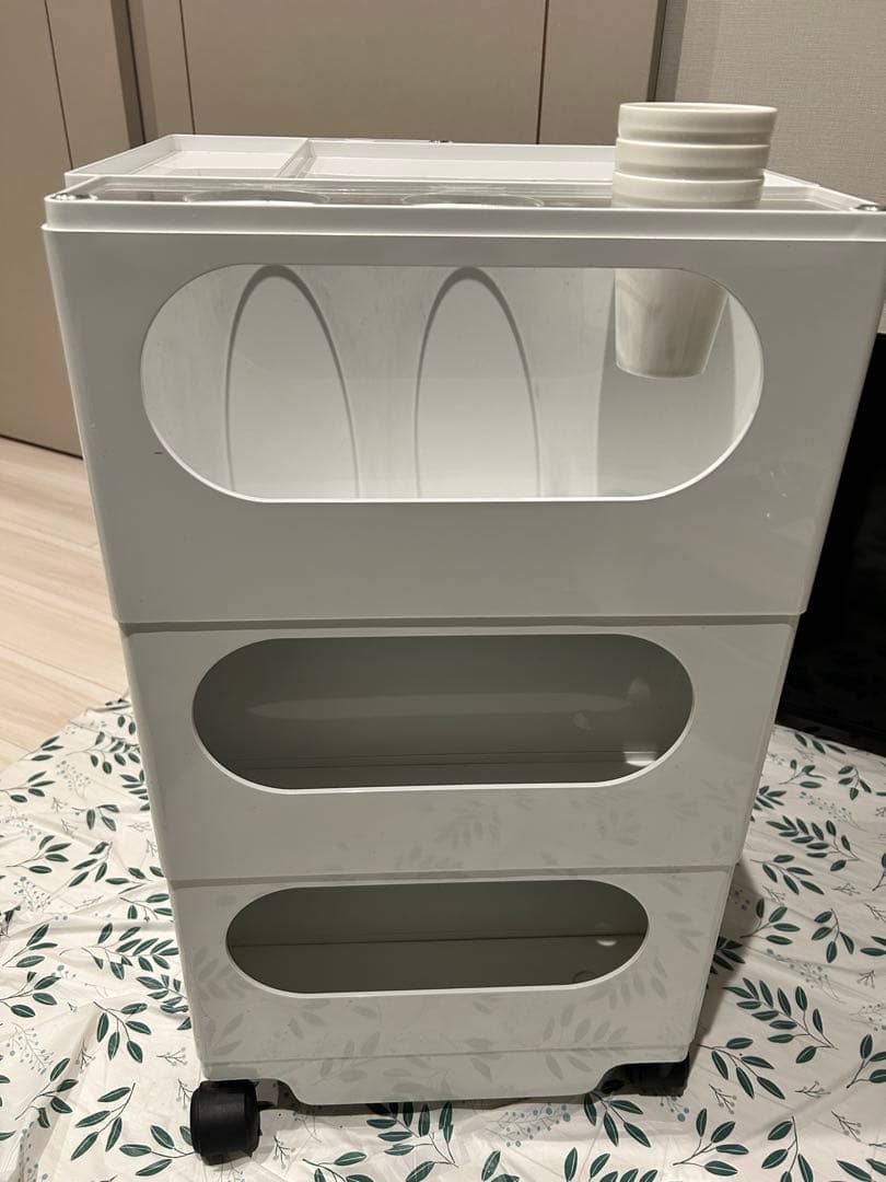 ビーライン ボビーワゴン3段3トレイ ホワイト