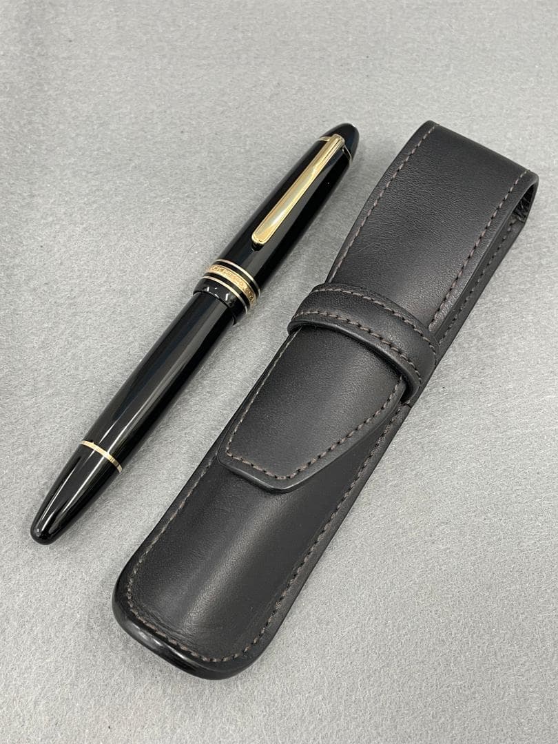 【極美品】モンブラン 146 万年筆 全金14K、ワイルドスワンズ ピークアブー