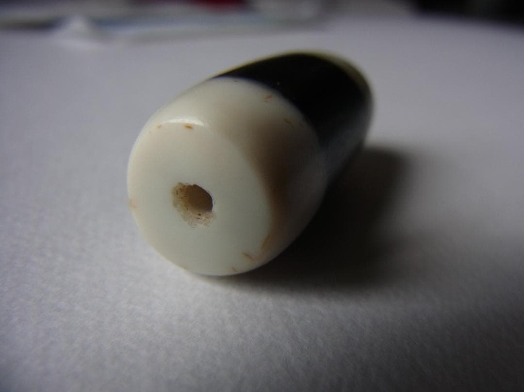 ★D0602★古代石 (210) chung dzi 老線珠　ジービーズ天珠