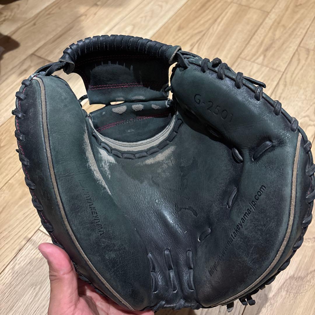 ハタケヤマ　硬式グローブ　キャッチャーミット