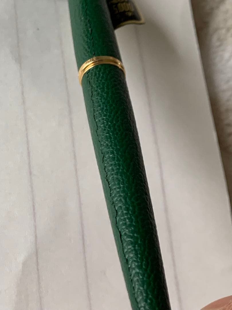 PILOT（パイロット） レザー軸 万年筆 18K F