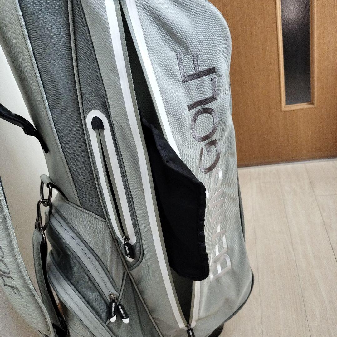 BEAMS GOLF キャディバッグ グレー　ビームス