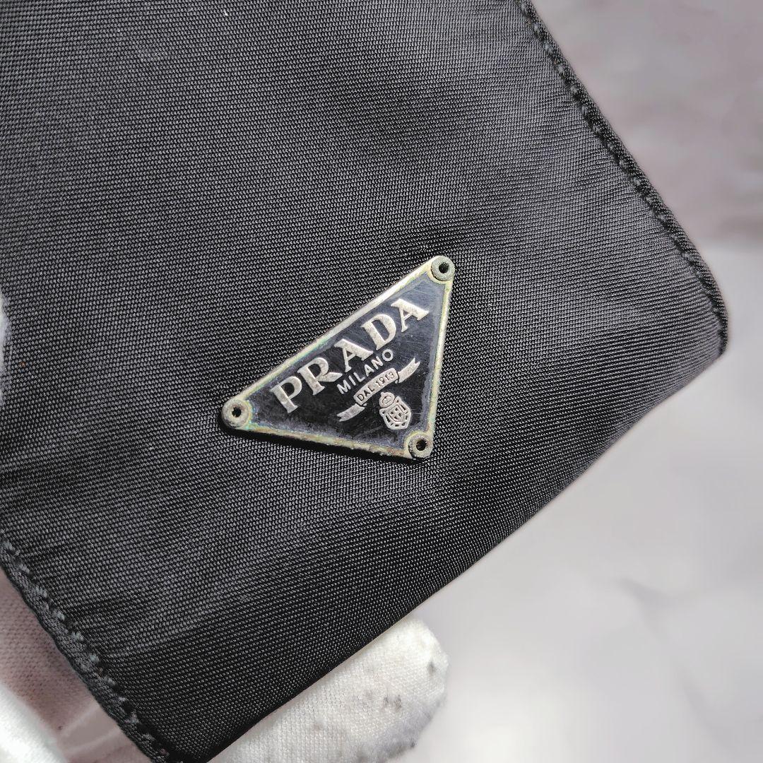 ★良品★ PRADA ペンケース ナイロン トライアングルロゴ プラダ 小物入れ