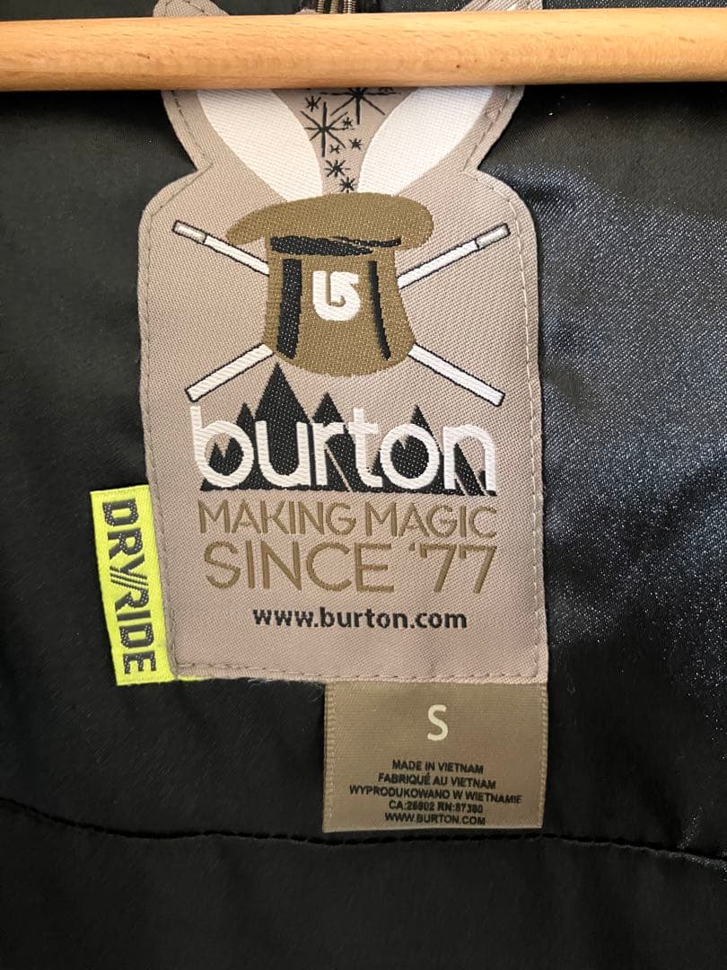 BURTON レディース スノーボードウエア 上下 グローブ付き